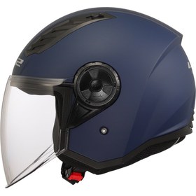 Resim LS2 AIRFLOW 2 MAT NAVY MAVİ KASK L 