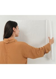 Resim Beyaz Yazı Tahtası 100X60Cm 2 Adet Statik Kağıt Tahta 