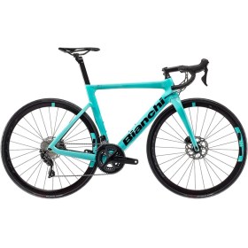 Resim Bianchi Aria Aero 105 Dı2 Disc 550H 28" 2X12-V Hd Celeste-Siyah Karbon Yol Bisikleti 