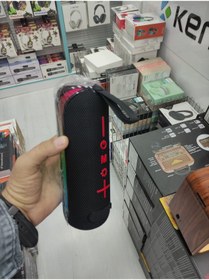Resim Kensa RGB Kablosuz Taşınabilir Yeşil Hoparlör-Boom Bluetooth Speaker Wireless Sound 