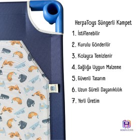 Resim Tekli Anaokulu ve Kreş Süngerli Kampet 