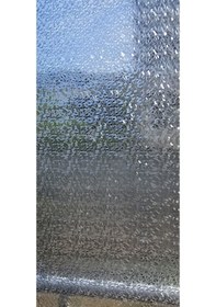 Resim Technosmart 45x100cm Mozaik Desenli Statik Cam Filmi Kaplama Mutfak Ofis Banyo Kafe Restoran 