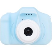 Resim Mavi Renkli Mini Çocuk Hd Dijital Kamera Fotoğraf Makinesi (Blue) 