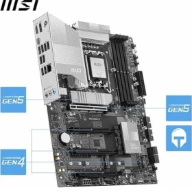 Resim Daisy Home Msı MB Pro B860-P Soket 1851 Ddr5 8600MHZ(OC) 3xm.2 1x Tb4 HDMI Dısplay 5g Lan Atx 