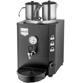 Resim 2 Demlikli Jumbo Çay Makinesi 13 Lt - Siyah Renk - De12 