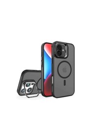 Resim artlab Art Joko İphone 16 Plus Flet Lens Magsafe Kapak - Siyah Lab 