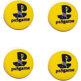 Resim Desenli Sony Ps5/ps4/ps3 Uyumlu Analog Koruyucu Silikon Pad-ps5 Game Sarı 