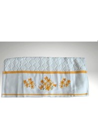 Resim Özdilek Rose Garden 6'lı Çantalı Nakışlı Havlu Beyaz 