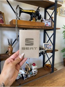 Resim EFE DERİ Efe Deri Seat Dikişli Oto Ruhsat Kılıfı Kabı Araç Ruhsat Koruyucu Ruhsatlık 