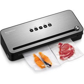 Resim Bonsenkitchen Vakum Makinesi Gıda, Mühürleyen Vakum Dahili Kesici 