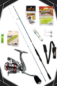 Resim Oslo Rock Game 213cm 0,5-7gr Oslo Prime 2000 8 Örgü Lrf Olta Seti Standart 