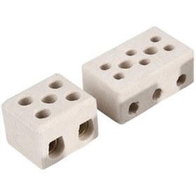 Resim No. 3-2'li Porselen Klemens 6-10 Mm² 40 Adet Paket 
