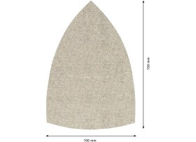 Resim Bosch M480 100X150 mm 80 Kum Elek Telli Net Zımpara 2608900725 