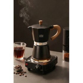 Resim UltraMint 6'lı Mokapot Coffeehutt Bigg ile Pratik ve Lezzetli Kahve Keyfi 