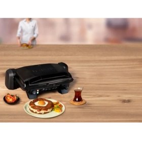 Resim Tefal Toast Expert 4 Dilim Kapasiteli 1800 Watt Izgara ve Tost Makinesi - Siyah 