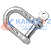 Resim KROM ZİNCİR KİLİDİ 6 MM 