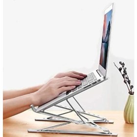 Resim Zenwaya Store N8 Iki Taraflı Ayarlı Katlanabilir Alüminyum Laptop Standı 