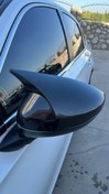 Resim Honda Civic FE ( 2022+ ) Uyumlu Yarasa Ayna Kapağı - Piano Black 