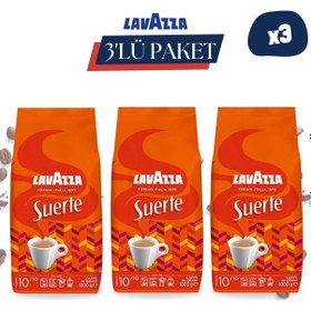 Resim Lavazza Suerte Çekirdek Kahve 3 x 1 KG 