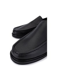 Resim Tamer Tanca Erkek Hakiki Deri Siyah Floter Loafer Ayakkabı 1008 3500 Erk Ayk Sk25-26 Sıyah Fltr Siyah Floter 