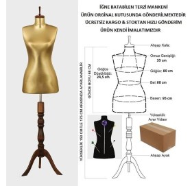 Resim Manken İstanbul 38 Beden Iğne Batabilen Terzi Mankeni 