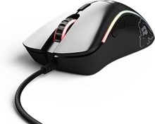 Resim Model D GLO-MS-DM-MB Orta/Küçük El RGB Mat Siyah Kablolu Oyuncu Mouse Glorious