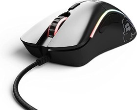 Resim Model D GLO-MS-DM-MB Orta/Küçük El RGB Mat Siyah Kablolu Oyuncu Mouse 