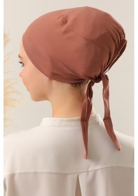 Resim Melodi Scarf Dikişli Bone Tarçın Tarçın 