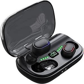 Resim Auleset JS2 Taşınabilir Kablosuz Bluetooth 5.0 Dinamik Kulaklık Kulaklıkları Telefon için Uyumlu - Siyah 