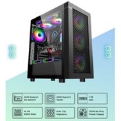 Resim Hodor V8 R5-7500F 16 GB 1TB SSD 16 GB RX9060XT FreeDos Masaüstü Bilgisayar 