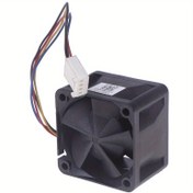 Resim 1 adet 40x40mm Yüksek Hızlı Sunucu Soğutma Fanı - Çift Bilyalı Rulman, 4-Pin PWM, 12V 1A DC, Siyah Plastik Gövde AVC 4028 & Endüstriyel Uygulamalar için, Şık Kanat Tasarımı, Dayanıklı Yapı, Bilgisayar Donanımı, Verimli Hava Akışı, Sağlam İnşaat, It Profesyonelleri İçin 