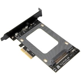 Resim Pcı-E 4X İla U2 Sff-8639 Adaptör Kartı Ssd Genişletme Kartı 