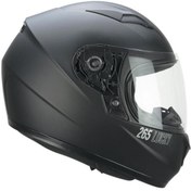 Resim CGM 265a Lucky Mono Çocuk Kapalı Motosiklet Kaskı Siyah / Yl 