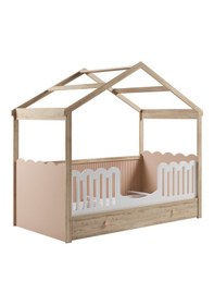 Resim Meltem Kids Fiona Pembe Montessori Karyola Altı Sandık Standart 