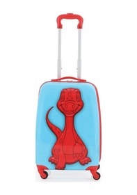 Resim Mçs Group V307 Abs Çocuk Valiz-kırmızı Dinozor Kırmızı 