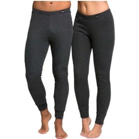 Resim Yetişkin Termal Alt İçlik - Thermoform - Soft Unisex - Antrasit Çok Renkli 