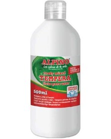 Resim Alpino Tempera Sulu Boya 500 Ml. Beyaz 