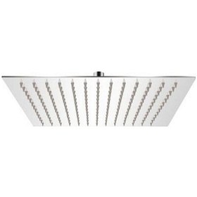 Resim Tepe Duş Başlığı Kare 25 25 Paslanmaz Inox 304 Çelik Metal Kireç Önleyici Diğer 