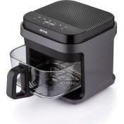 Resim Onvo 5l Cam Airfryer, Sağlıklı ve Lezzetli Yemekler Için Ideal 