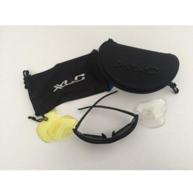 Resim XLC Gözlük Siyah Çerçeveli 3 Renkli Cam+Numaralı Gözlük 