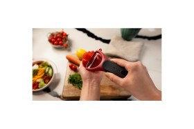Resim Feyza Design Ultra Keskin Meyve ve Sebze Soyucu ile Kolay ve Hızlı Kullanım 