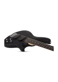 Resim Schecter C-4 Deluxe Bas Gitar Satin Black 