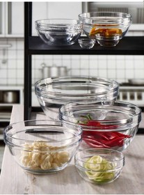 Resim Pasabahce 4'lü Chef's Kase 1.7 L - 1 Adet Şeffaf 