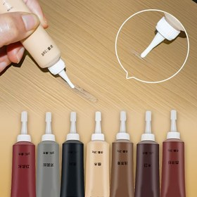 Resim Balıkçı Teknesi Ahşap Mobilya Tamir Seti - 2 Parça: Boya Çubuğu, Çatlak, Yaralama ve Renk Değişimini Onarmak İçin Dolgu Macunları Kapılar, Zeminler, Masalar ve Dolap İncelemelerinde Kullanılır 