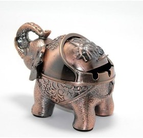 Resim Metal Fil Figürlü Küllük Model 2 