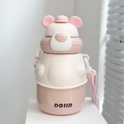 Resim QQTdds Termal Bardak Çocuk Pipetli Bardak Öğrencilere Hediye Bardak (Yurt Dışından) 