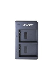 Resim Sanger LP-E10 Canon Ikili USB Şarj Aleti 