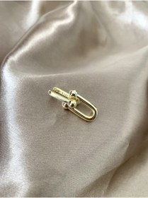 Resim denizden silver Tekli Büyük Boy Gümüş Tiffany Küpe 