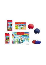 Resim Faber-castell Okul Ögrenci Kirtasiye Boya Seti Karmaofis-02 Karışık 