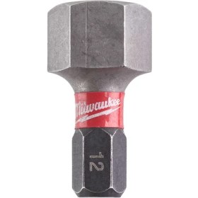 Resim Milwaukee HEX12 mm 25 mm Shockwave Impact Bits Uç - 2'li 
